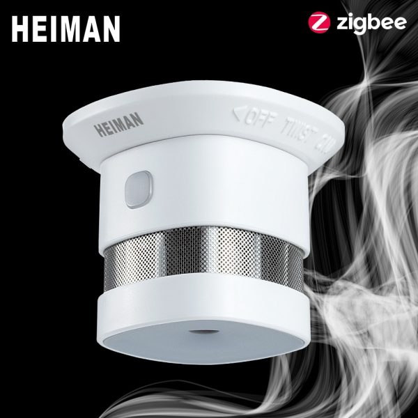 HEIMAN Zigbee 3.0 Fire alarm Smoke detector Smart Home system 2.4GHz High sensitivity Safety prevention Sensor Free Shipping 1