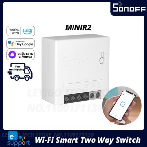 SONOFF MINI R2 Wifi Smart Home Switch Relay Module Wireless Wi-fi DIY Switch Two Way Control Sonoff interruptor Alexa e-WeLink 1